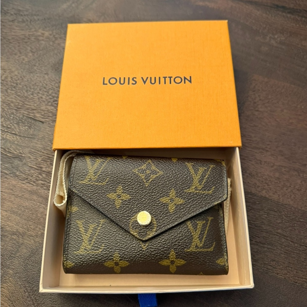 Louis Vuitton Brown Monogram Canvas Wallet